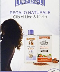 I provenzali regalo naturale shampoo olio di lino &  karite’