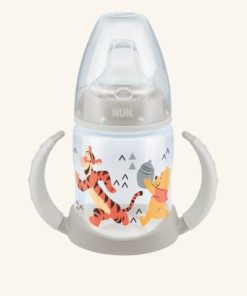Bevimpara biberon Winnie the Pooh con maniglie e beccuccio in silicone Nuk