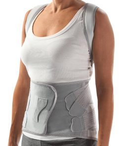Corsetto dorso-lombare semirigido con spallacci Donjoy Dorsostrap 55